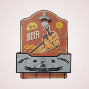 Abridor cerveza con porta chapas