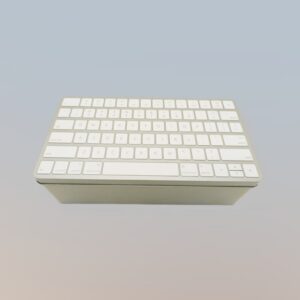 Caja metálica teclado 3D