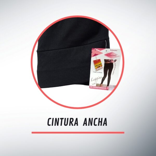 Mallas Leggins de Cintura Ancha - Imagen 2