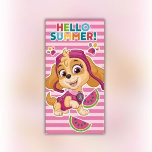Toalla de playa infantil Skye - La Patrulla Canina Nickelodeon