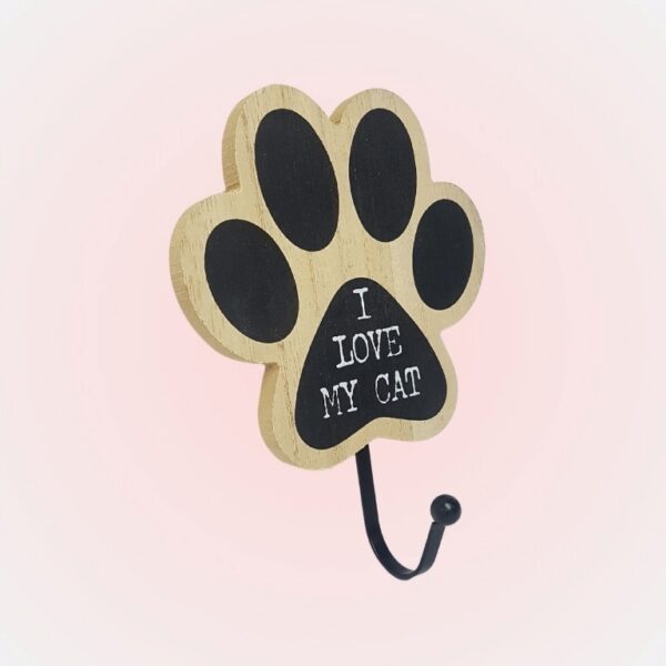Percha individual huella gato o perro - Imagen 2
