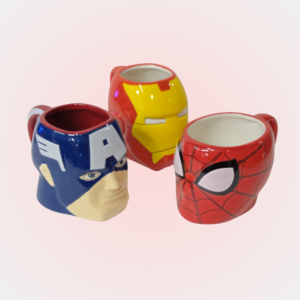 Tazas de cerámica 3D Superhéroes Marvel