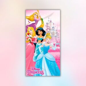 Toalla playa infantil Princesas Disney