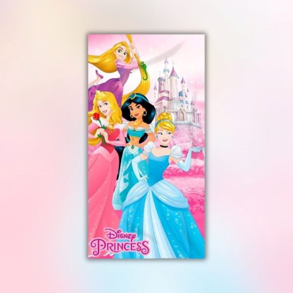 Toalla playa infantil Princesas Disney