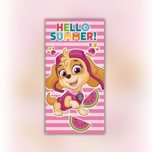 Toalla de playa infantil Skye - La Patrulla Canina Nickelodeon
