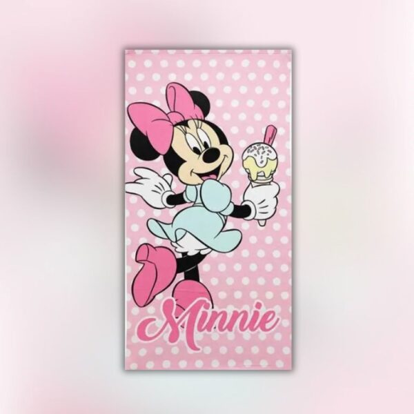 Toalla de playa infantil Minnie Mousse Disney